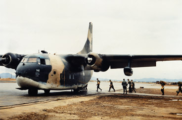 Actual C-123K Provider flown by Jackson