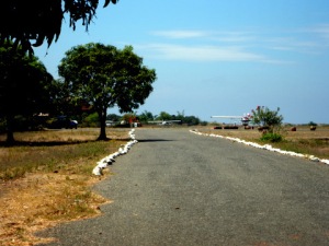 Airport road, Vigan