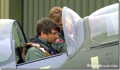 Alex James Learns to Fly a Spitfire -- Telegraph.co.uk/video